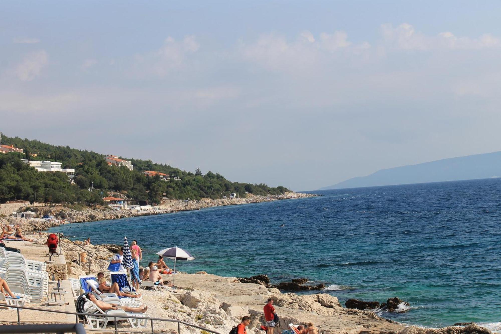 Apartments Mareblu Rabac Esterno foto
